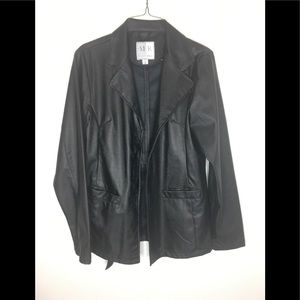 PVC/Nylon Blazer Pant Jacket